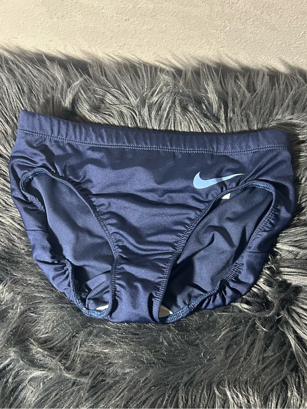 Nike Navy Blue Women's Racing Brief Size Small